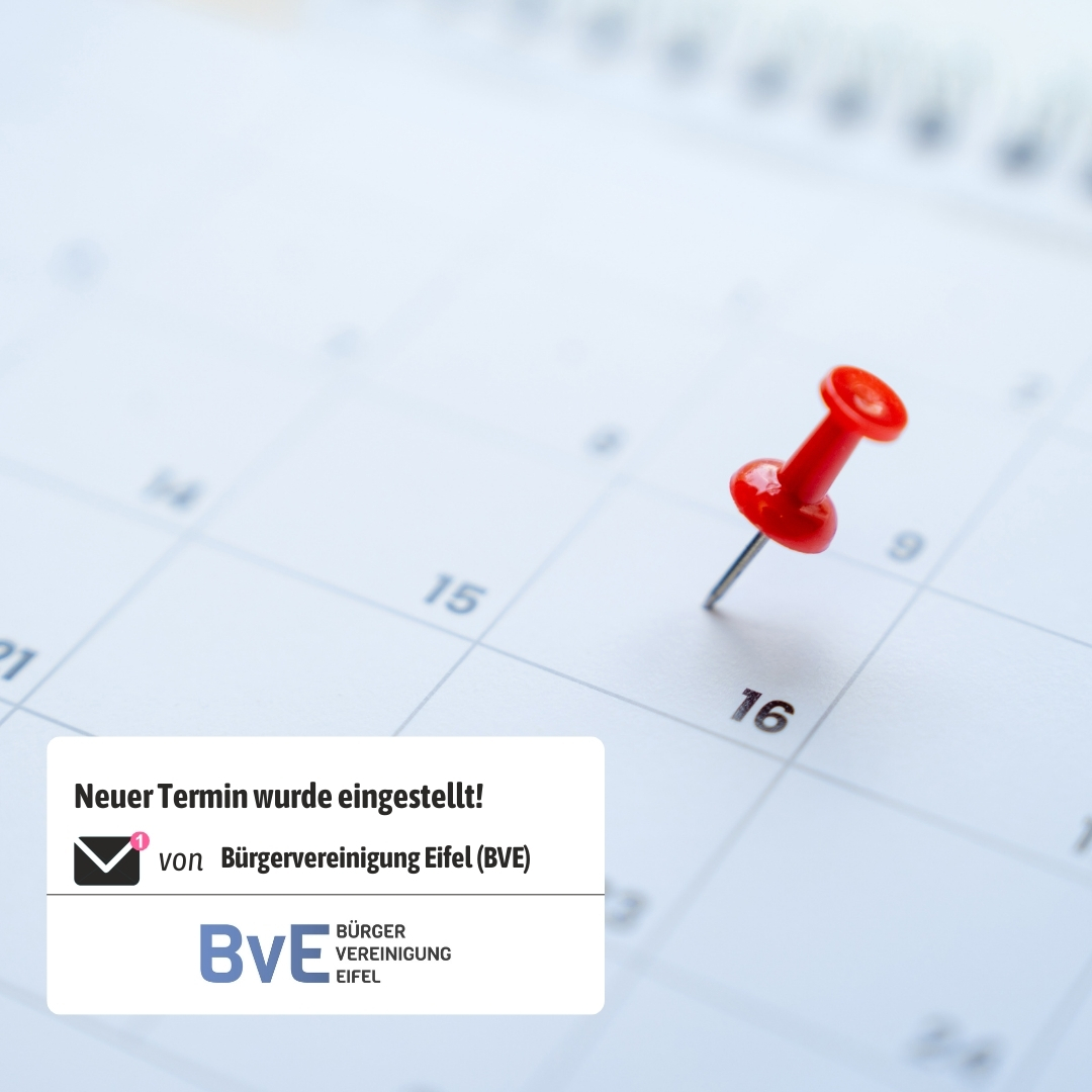 Neu‼️ BVE-Terminkalender ????️